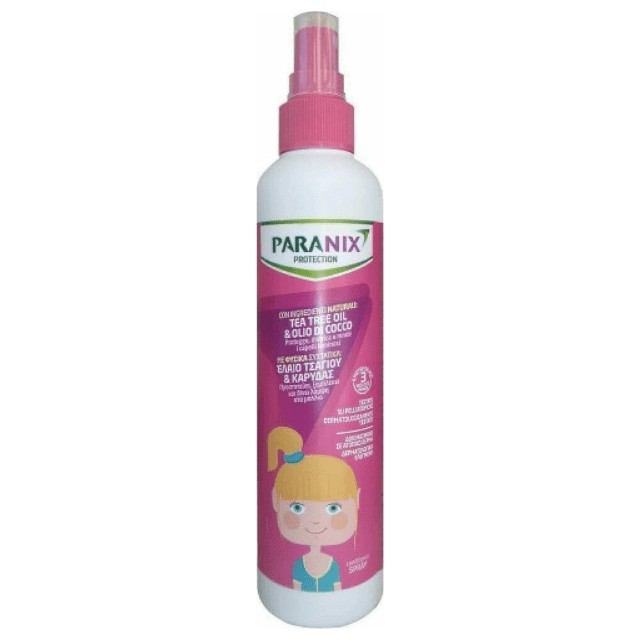 Paranix Protection Spray Girls 250ml – Αντιφθειρικό Μαλακτικό Σπρέι Για Κορίτσια