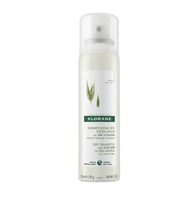 Klorane Dry Shampoo All Hair Types Oat Milk 150ml – Ξηρό Σαμπουάν για Κάθε Τύπο Μαλλιών