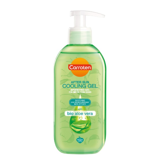 Carroten After Sun Cooling Gel 200ml - Δροσιστικό Τζελ για Μετά τον Ήλιο