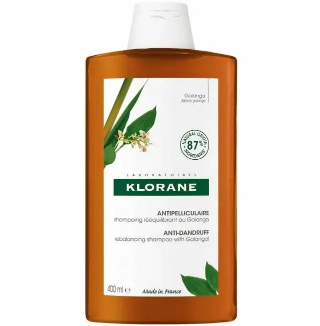 Klorane Shampoo Galanga 400ml – Σαμπουάν Εξισορρόπησης με Galanga κατά της Πιτυρίδας