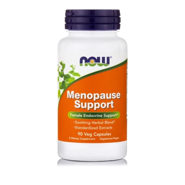 Now Foods Menopause Support 90 Φυτικές Κάψουλες – Συμπλήρωμα διατροφής για την εμμηνόπαυση