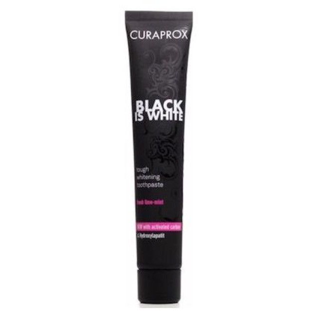 Curaprox Black Is White 90ml - Οδοντόκρεμα Για Λεύκανση