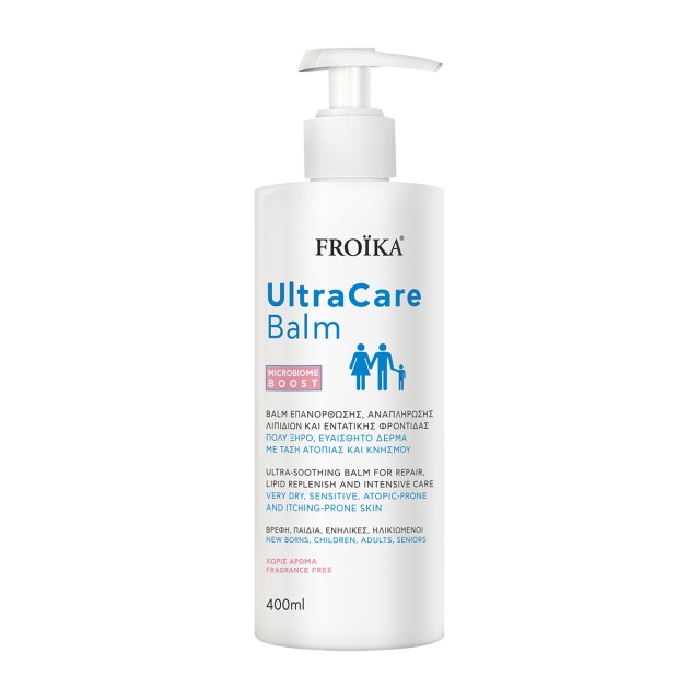 Froika Ultracare Balm 400ml - Βάλσαμο για Ξηρό, Ευαίσθητο Δέρμα με Τάση Ατοπίας & Κνησμού