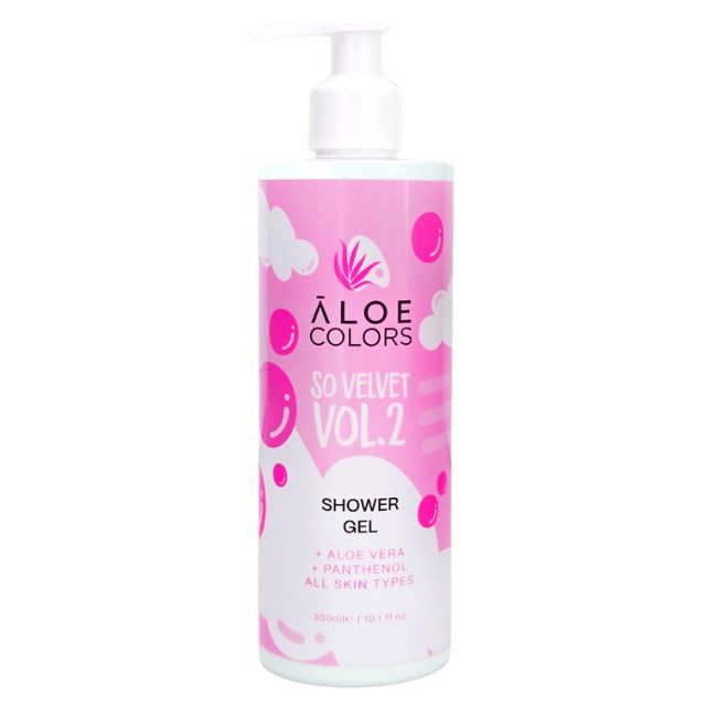 Aloe Colors So Velvet Vol.2 Shower Gel 300ml - Αφρόλουτρο