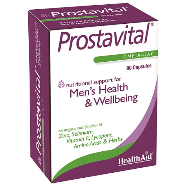 Health Aid Prostavital 90caps – Συμπλήρωμα για την Υγεία του Προστάτη