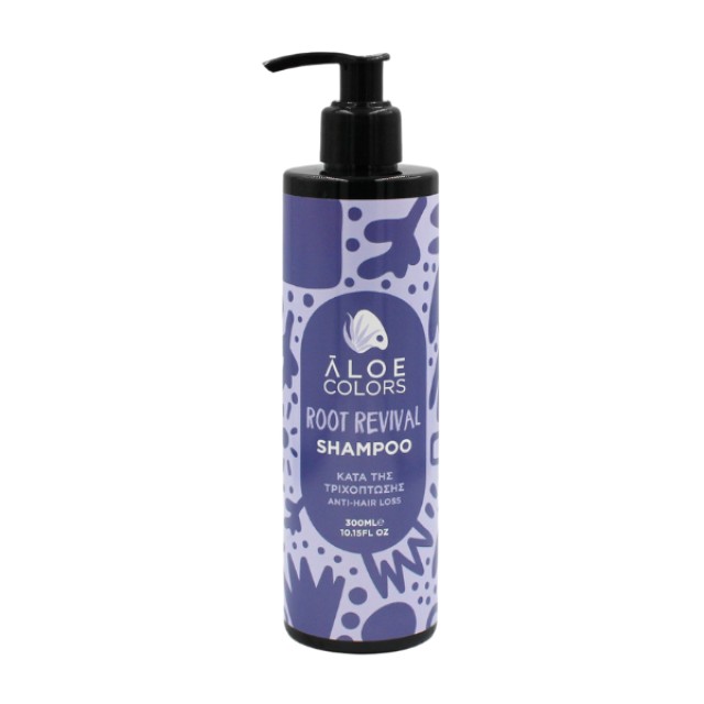 Aloe Colors Root Revival Shampoo 300ml - Σαμπουάν κατά της Τριχόπτωσης.