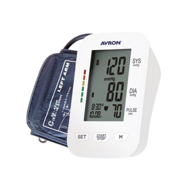 Avron Cardio Check Control - Αυτόματο Ψηφιακό Πιεσόμετρο Μπράτσου 1τμχ