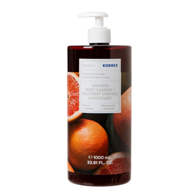 Korres Body Cleanser Grapefruit 1000ml - Αφρόλουτρο