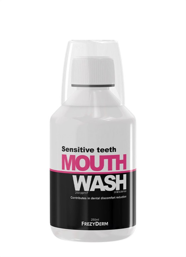 Frezyderm Mouthwash Sensitive Teeth 250ml - Στοματικό διάλυμα για ευαίσθητα δόντια