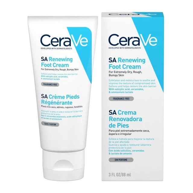 CeraVe Renewing Foot Cream 88ml - Αναπλαστική Κρέμα Ποδιών
