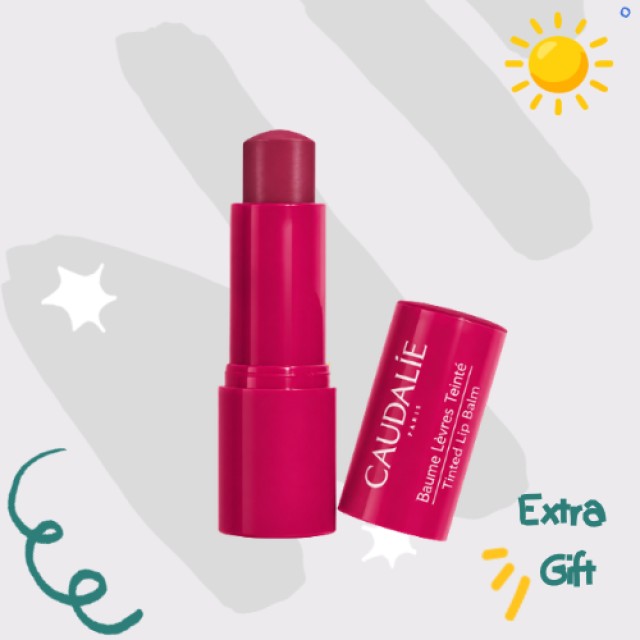 Με αγορές 25€ και άνω προϊόντων Caudalie ΔΩΡΟ Tinted Lip Balm