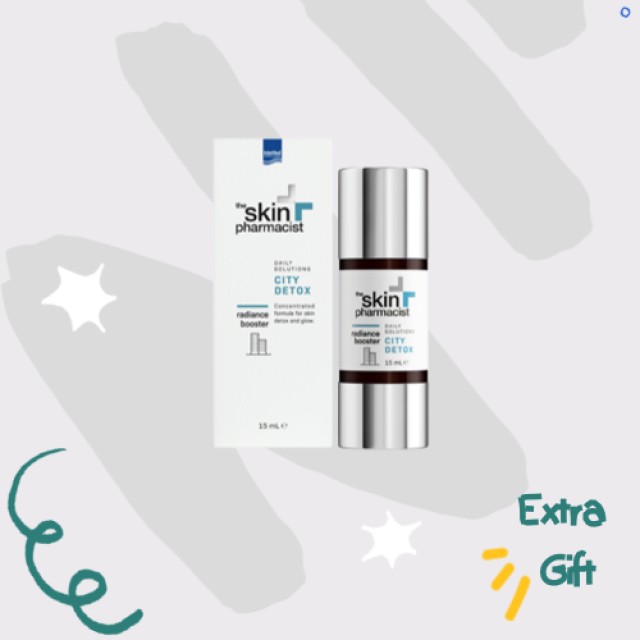 Με αγορά 2 προϊόντων The Skin Pharmacist ΔΩΡΟ City Detox Radiance Booster