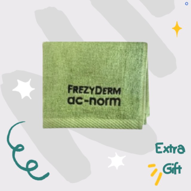 Με αγορά 2 προϊόντων Frezyderm Ac-Norm Δώρο πετσέτα προσώπου